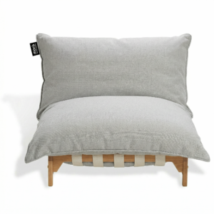 Silla Almohada Gris